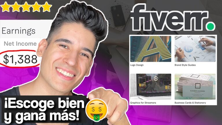 Descubre los Servicios que Ofrecen los Expertos en Fiverr &iexcl;Aprovecha al M&aacute;ximo!