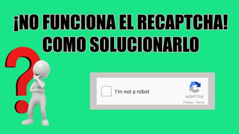 Desaf&iacute;o digital: &iquest;Por qu&eacute; no puedes conectar a reCAPTCHA?