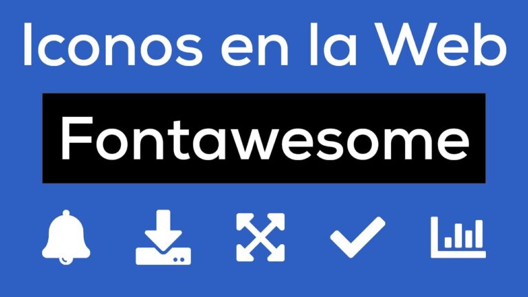 Descubre c&oacute;mo agregar Font Awesome en HTML y mejora el dise&ntilde;o de tus p&aacute;ginas